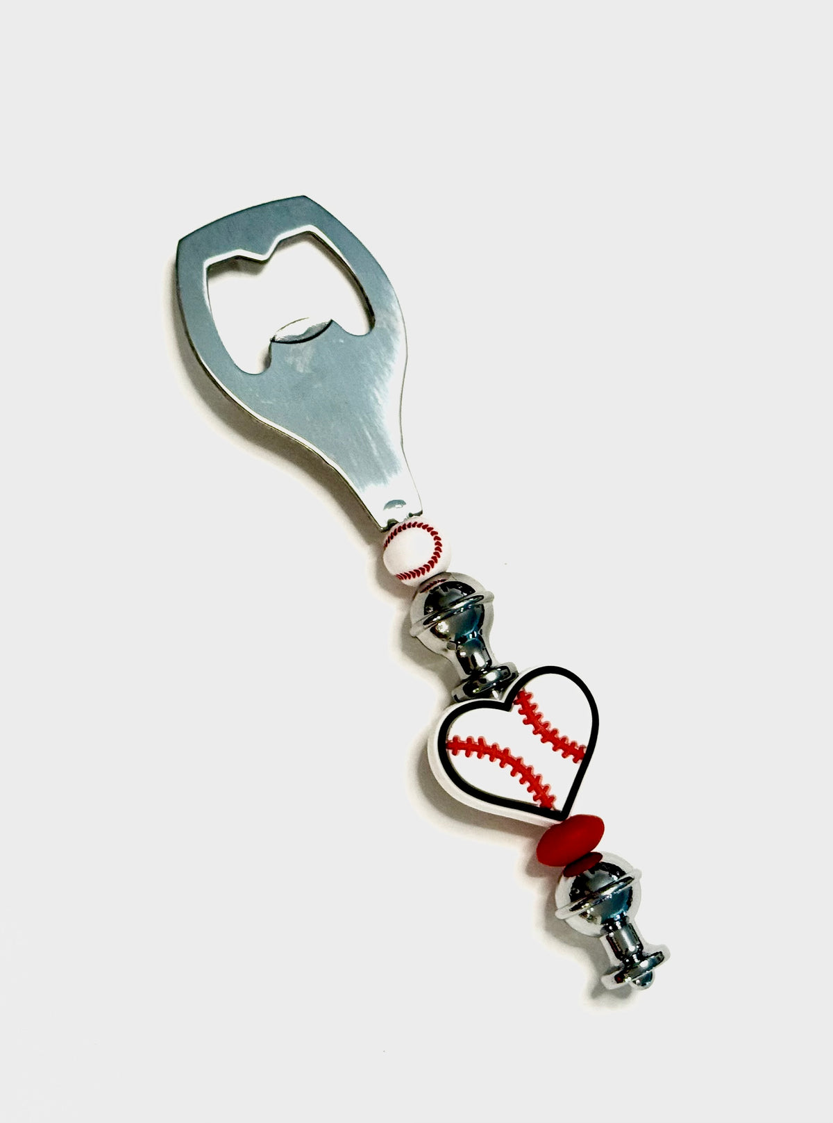 Baseball Bottle Opener - Metal