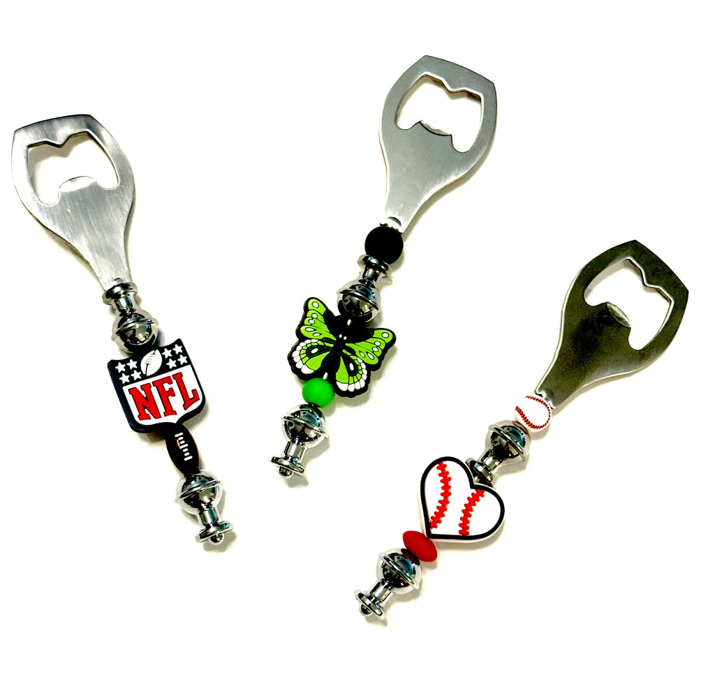 Baseball Bottle Opener - Metal