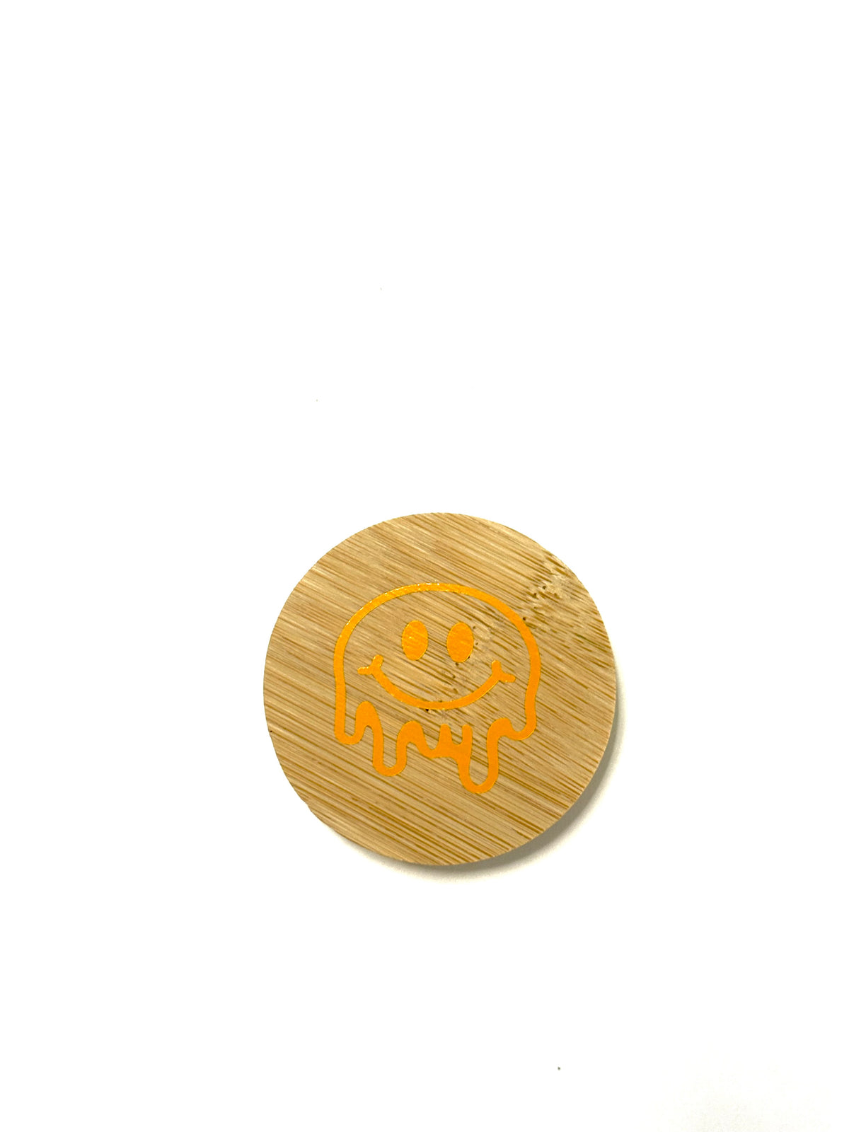 "I'm Fine" Smiley Face Bottle Opener - Wood